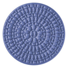 Tappetino lick mat rotondo per cani e gatti  15 x 0,15 cm Lilla