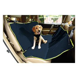 Telo coprisedile per cani 142 x 142 cm Blu-Verde