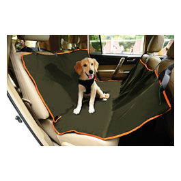 Telo coprisedile per cani 142 x 142 cm VerdeArancione