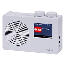 Radio Portatile Dab+ Fm Bluetooth Colore Bianco