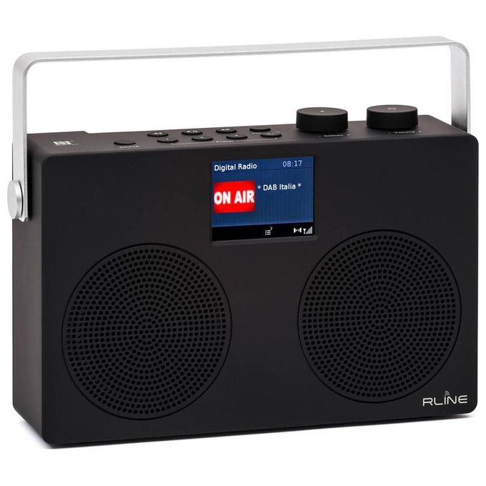 Redline Soundab Two Radio Portatile DAB+ Bluetooth Nero