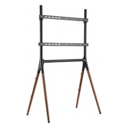 TV Stand Elegant 70W Nero/Noce