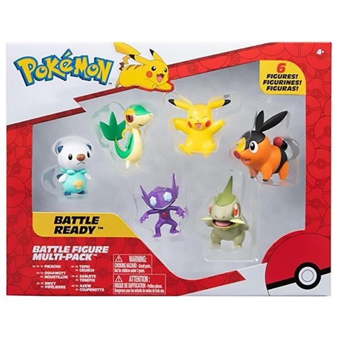 Rei Toys Confezione Deluxe Pokemon 6 Personaggi Assortiti