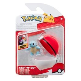 Set Personaggio Pokemon Clip n'Go Pokeball con Clip Cintura