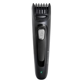 MB905 The Works Regolabarba Ricaricabile USB Nero e Argento Con Accessori Inclusi