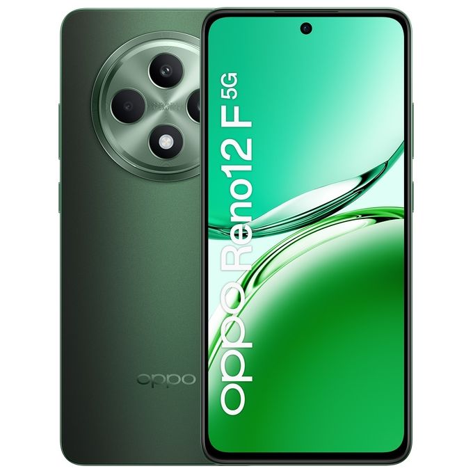 Image of Oppo Reno12 F 5G 8Gb 256Gb 6.67'' Amoled 120Hz Dual Sim nero Verde