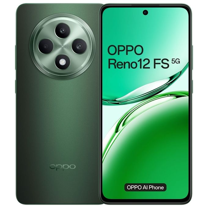 Image of Oppo Reno12 FS 5G 12Gb 512Gb 6.67'' Amoled 120Hz Dual Sim nero Verde