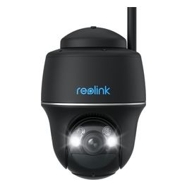 Argus Series B430 Telecamera a batteria solare wireless 5MP con funzione pan e tilt Nero