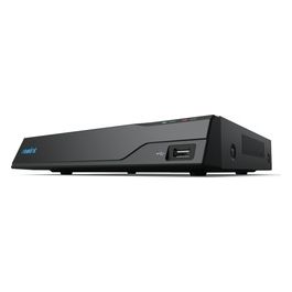 NVR PoE 8 Canali con 2TB HDD, Videoregistratore Cablato Supporta 16MP/12MP/4K/5MP/4MP, Accesso Locale e Remoto, Capacità Espandibile a 16TB, Videosorveglianza Registrazione 24/7