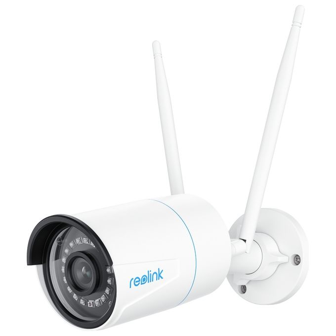 Reolink W320 5MP Telecamera Wi-Fi Esterno-Interno con WiFi 2,4-5 GHz, IP CCTV Camera con Rilevamento di Persone-Veicoli, Visione Notturna a Infrarossi