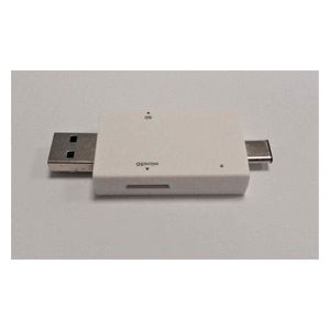 Reporter Lettori di Memory Card Micro/SD Doppio Attacco Usb/Usb-c