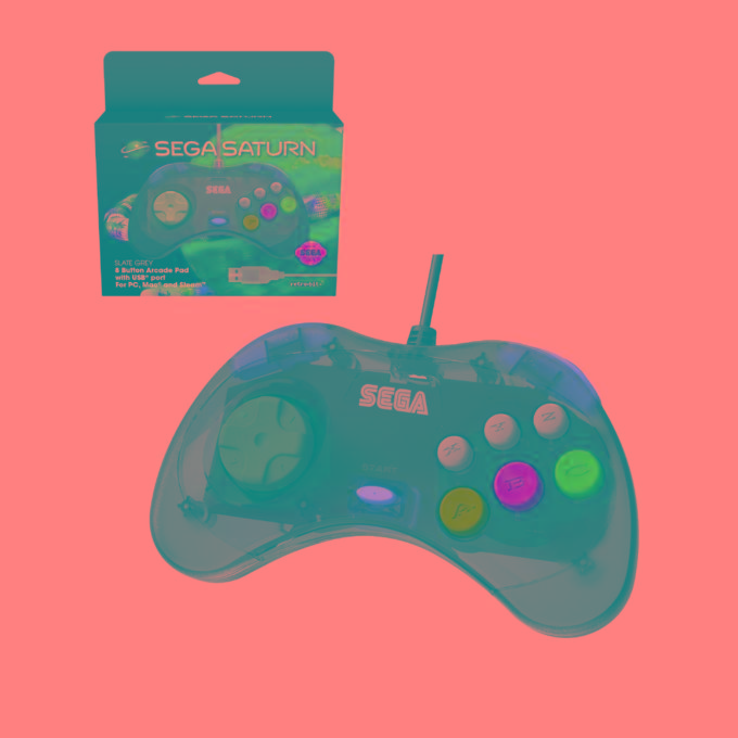 Retro-Bit Sega Saturn Usb