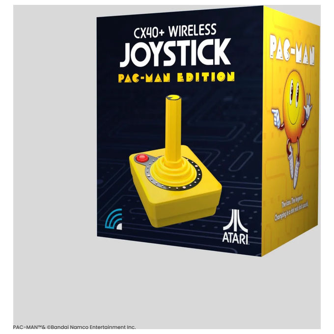 Retro Games Ltd, Joystick Wireless Atari CX40+ Pac-Man Edition