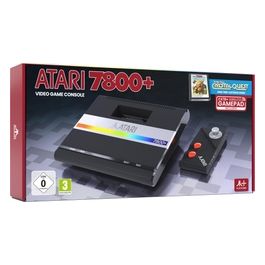 RetroGames Console Atari 1150552 Sistema di Gioco Vintage con Crystal Quest 64 giochi integrati Design Classico