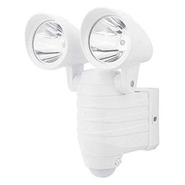 Rev Led Double Spotlight con Sensore di Movimento Bianco