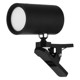 LED Lampada con Clip a Batteria Interruttore Nero