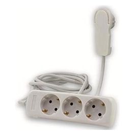 Presa Multipla 3-Fold 2mt Bianco