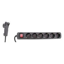 Presa Multipla Smart 6-Fold 2mt Nero