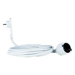 Prolunga con Spina Piatta 3mt Bianco