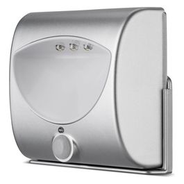 Ritter LED per Illuminazione Scala con Rilevatore di Movimento Argento