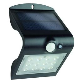 Solare LED Butterfly con Sensore Movimento 1.5W Nero