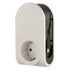 Usb Caricatore Flex 3in1 0.8mt  1x Presa