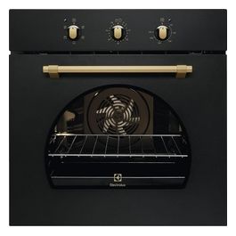FR53G Forno Elettrico Multifunzione da Incasso Capacita' 70 Litri Classe energetica A 5 Programmi InfiSpace 60 cm Nero Opaco