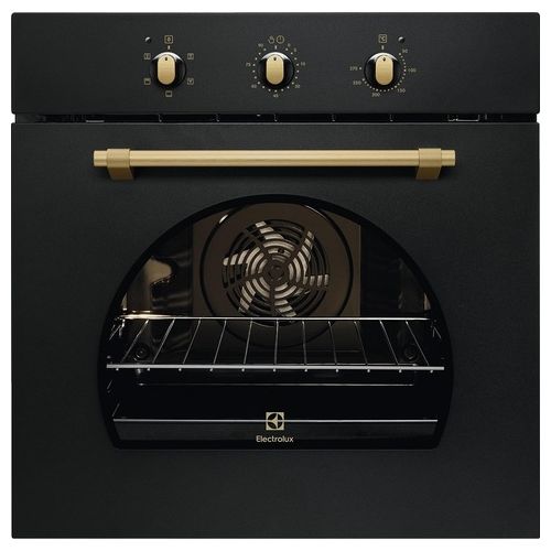 FR53G Forno Elettrico Multifunzione da Incasso Capacita' 70 Litri Classe energetica A 5 Programmi InfiSpace 60 cm Nero Opaco