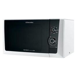 Electrolux EMM21150W Forno a Microonde con Grill Capacita' 21 Litri Potenza 800W Piatto girevole in vetro termoresistente Bianco