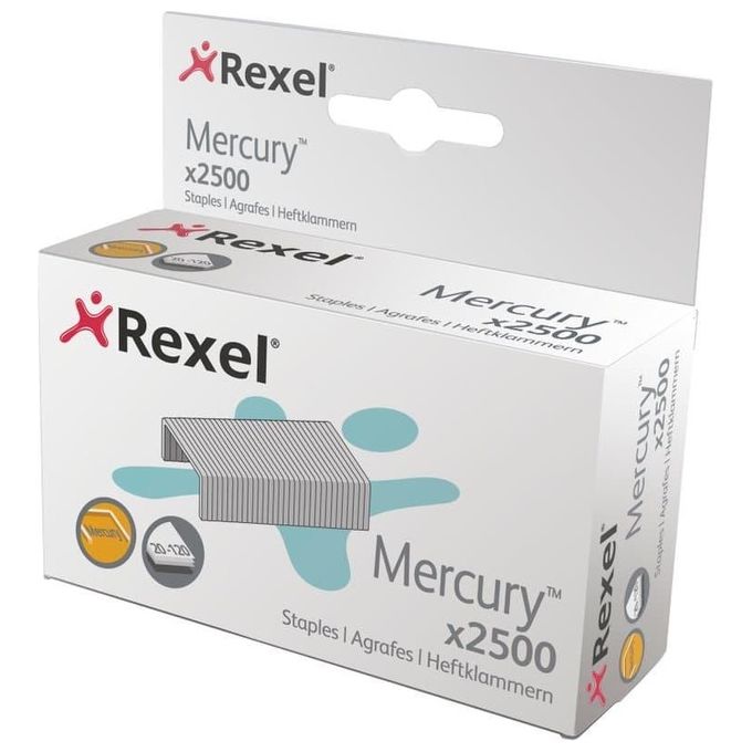 Rexel Confezione 2500 Punti Mercury
