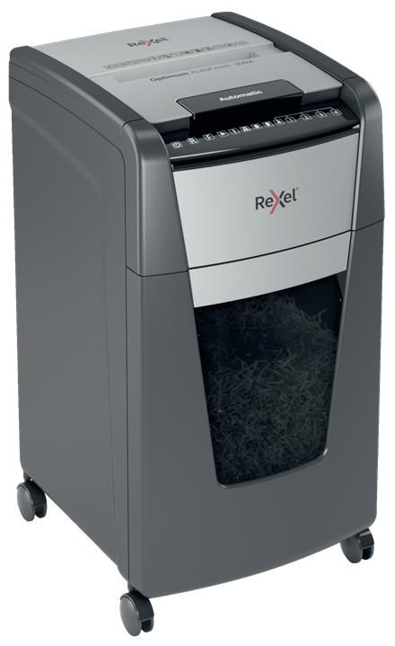 REXEL Optimum Auto Feed+, Distruggidocumenti Automatico, 300 Fogli