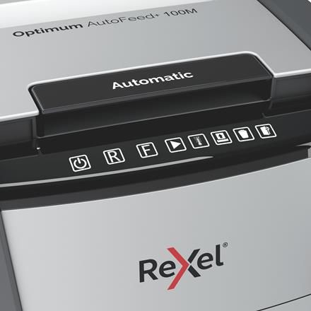 REXEL Optimum Auto Feed+, Distruggidocumenti Automatico, 50 Fogli