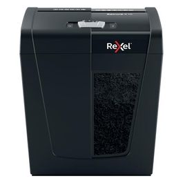 Rexel Secure X10 Distruggi Documenti Triturazione Incrociata 70Db Nero