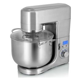 Pastaprof PL10S Impastatrice Planetaria 10 Litri Doppio Gancio 1500W 6 Velocita' Silver