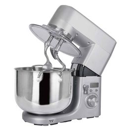 Pastaprof PL10S Impastatrice Planetaria 10 Litri Doppio Gancio 1500W 6 Velocita' Silver