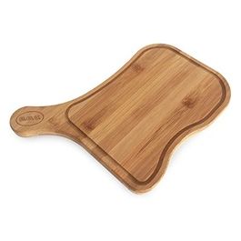 Rgv Tagliere in Legno per Affettatrici con Piedini Antiscivolo in Bamboo