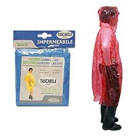 Ipermeabile Tascabile Colori Vari per Protezioni per Bicicletta