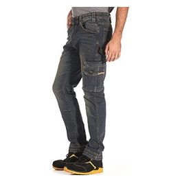 Pantaloni Jeans Jobdy Tasconi Denim Vintage Taglia 54