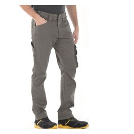 Pantaloni Jeans Jobc Tasconi Cotone Grigio Taglia 52