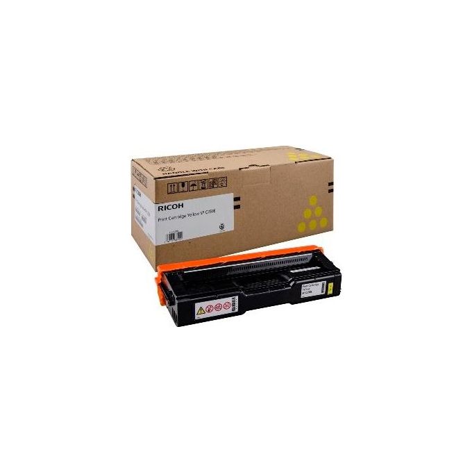 Ricoh 407546 Cartuccia Toner Originale Resa 1600 Pagine Tecnologia Stampa Laser colore Giallo