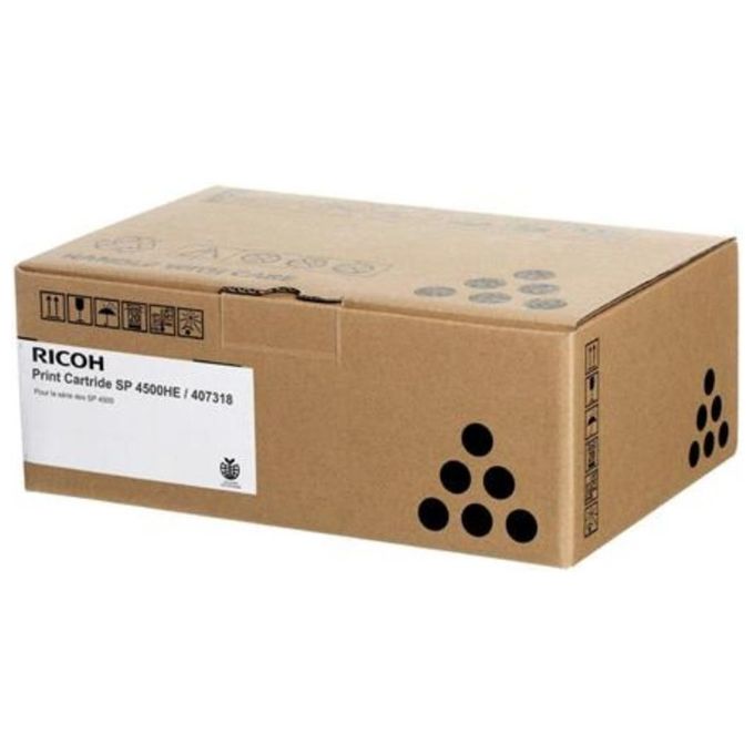 Ricoh 407318 SP 4500HE Toner Originale Nero 12.000 pagine colore Nero
