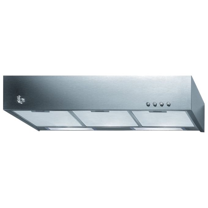 Image of BARALDI Cappa a Incasso Quadra 90 cm Classe Energetica C 3 Velocita' Sottopensile in Acciaio Inox Modello 01QUA090STFC