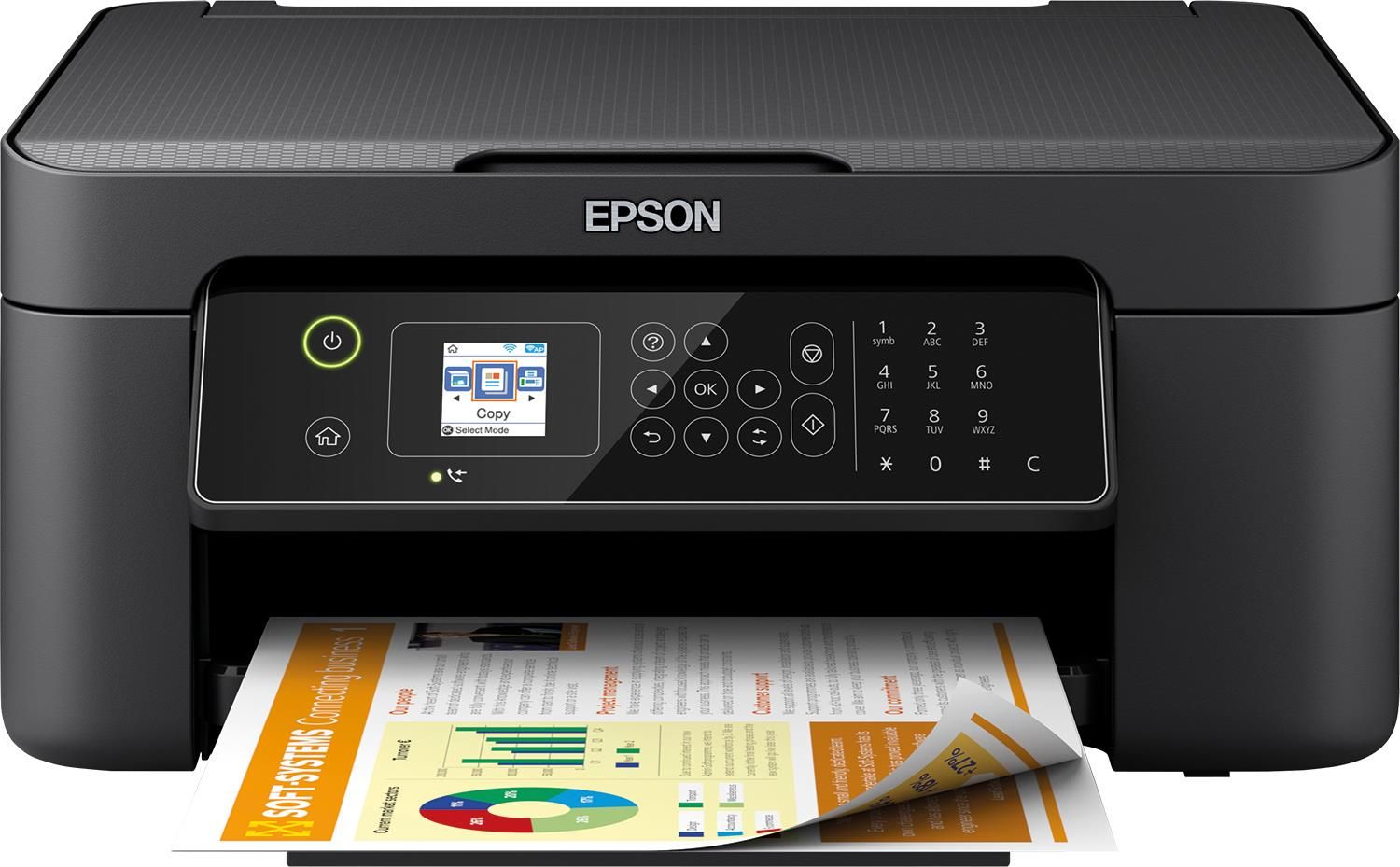 ComeNuovo] EPSON Stampante Inkjet Multifunzione WorkForce
