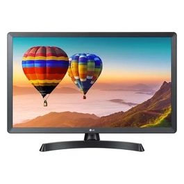 [ComeNuovo] LG 28TN515V-PZ Monitor TV 28'' HD Ready LED, Speaker Stereo Integrati 10W, Cinema Mode, Gaming Mode, Flicker Safe, Monitor con Base ArcLine e Ampio Angolo di Visione, Nero