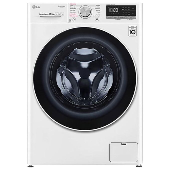 [RICONDIZIONATO] LG F4WV510S0E Lavatrice Carica Frontale AI DD Direct Drive Classe energetica B Capacita' di carico 10,5 Kg Centrifuga 1400 giri Motore Inverter Turbowash Vapore Wi-Fi
