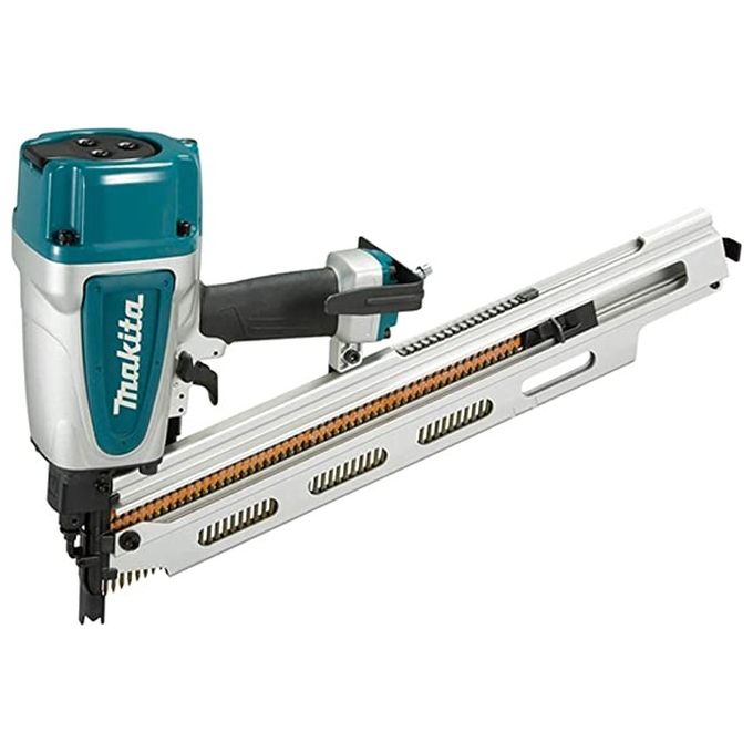 Image of Makita Chiodatrice Pneumatica 90 Mm Modello AN924 Ideale per Attivita' di Fissaggio Professionale e Fai da Te