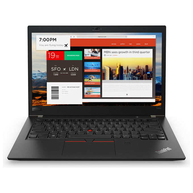 [RICONDIZIONATO] notebook lenovo thinkpad t480s core i5-8250u 1.6ghz 8gb 256gb ssd 14'' windows 10 professional