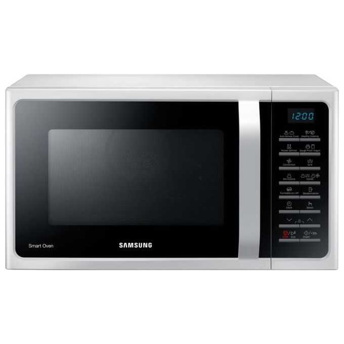 [RICONDIZIONATO] Samsung MC28H5015AW Smart Oven Forno a Microonde Combinato con Grill Capacita' 28 Litri Potenza 900 W Display LED