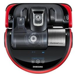 [ComeNuovo] Samsung POWERbot VR20J9010UR Aspirapolvere Robot, Rosso, Nero, Argento