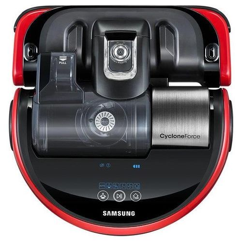 [ComeNuovo] Samsung POWERbot VR20J9010UR Aspirapolvere Robot, Rosso, Nero, Argento